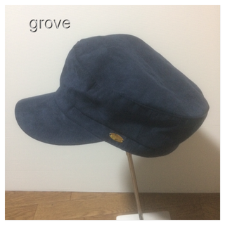 グローブ(grove)のgroveの帽子(^^♪451(キャスケット)