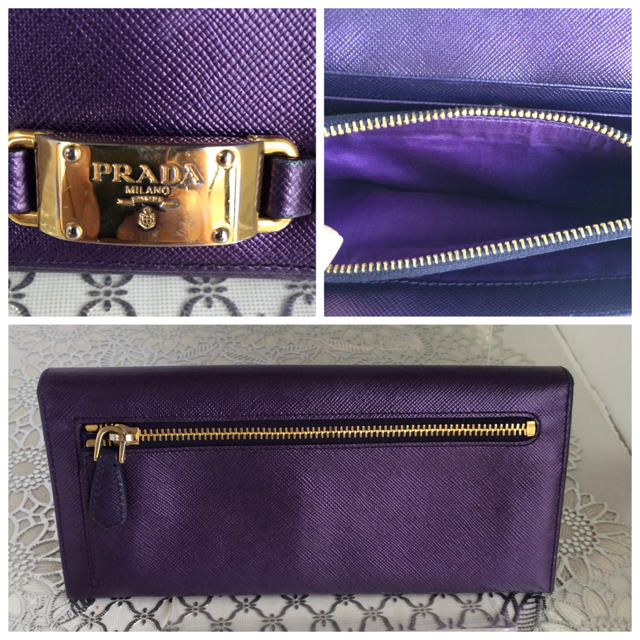 PRADA(プラダ)の人気 プラダ サフィアーノ 長財布 レディースのファッション小物(財布)の商品写真