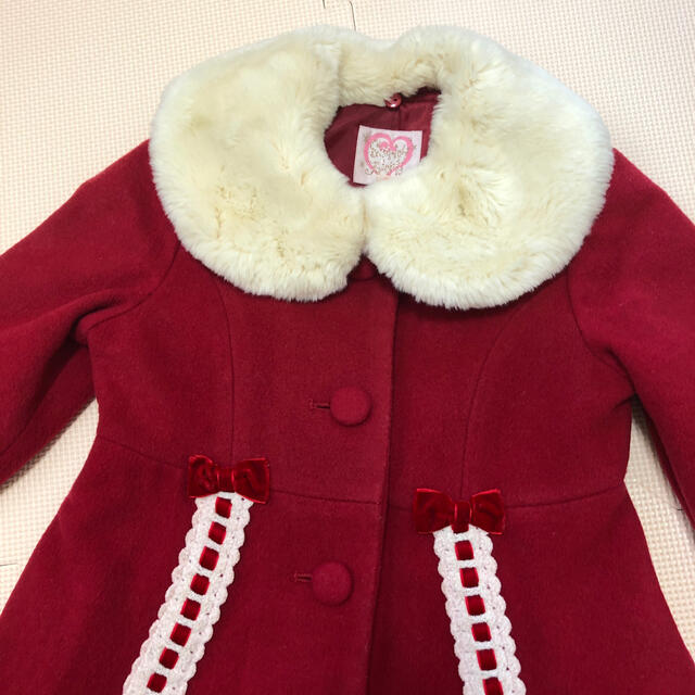 Shirley Temple(シャーリーテンプル)のシャーリーテンプル 120 コート　最終価格です。 キッズ/ベビー/マタニティのキッズ服女の子用(90cm~)(コート)の商品写真