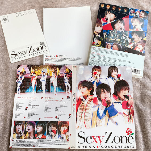 Sexy Zone(セクシー ゾーン)のSexy Zone アリーナコンサート2012（Blu-ray初回限定盤）  エンタメ/ホビーのDVD/ブルーレイ(ミュージック)の商品写真