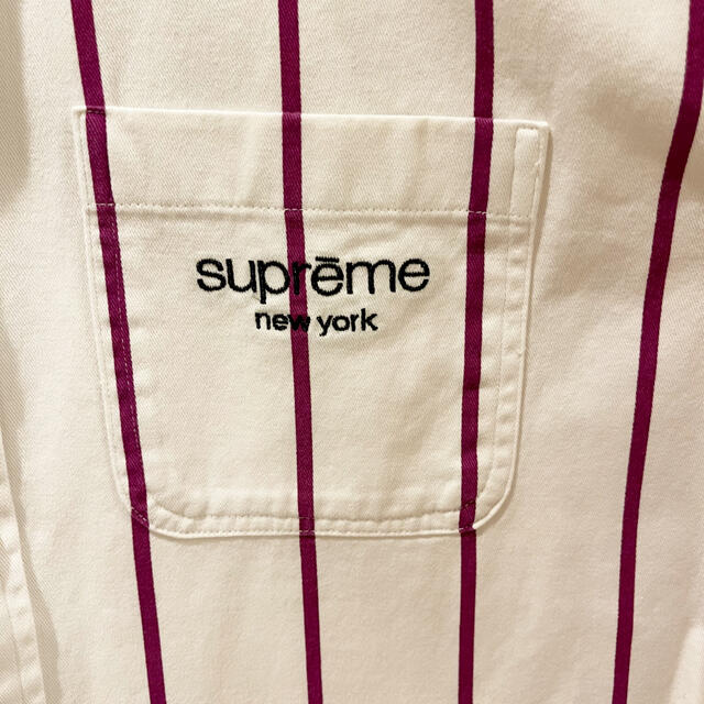 Supreme(シュプリーム)のsupreme ストライプシャツ シュプリーム パーカー バックパック キャップ メンズのトップス(シャツ)の商品写真