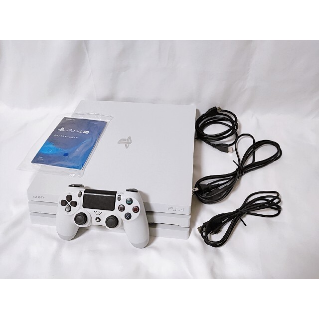 PS4 Pro CUH-7200BB02 グレイシャーホワイト 美品