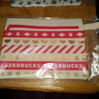 スターバックスコーヒー(Starbucks Coffee)の非売品　スターバックスクリスマスブレンドドリップ２個おまけつき♪(ボディバッグ/ウエストポーチ)