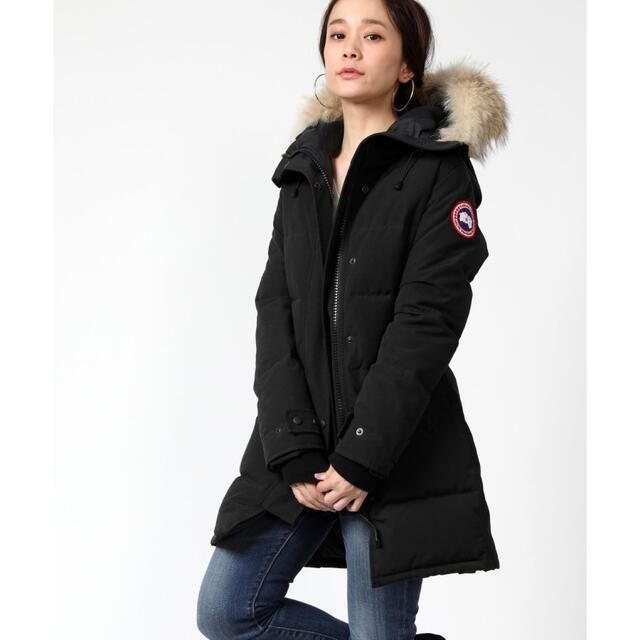 楽天 かなり綺麗です! ブラックSサイズ マッケンジー カナダグース 世界を買える カナダグース レディース ダウン マッケンジー ダウンジャケット