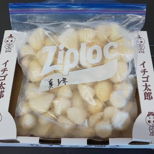 奈良県産 高級苺 真珠姫 冷凍イチゴ 2キロ 食品/飲料/酒の食品(フルーツ)の商品写真