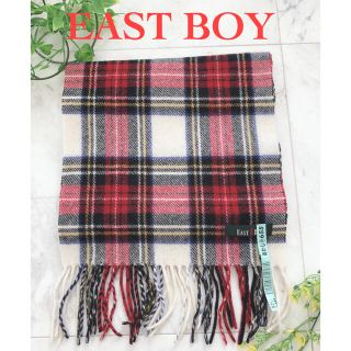 イーストボーイ(EASTBOY)の【美品】イーストボーイ★マフラー/チェック/ウール(マフラー/ショール)