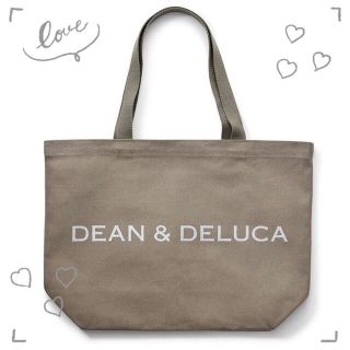 ディーンアンドデルーカ(DEAN & DELUCA)のDEAN & DELUCA チャリティー トートバッグ オリーブ　Ｌサイズ🎵(トートバッグ)