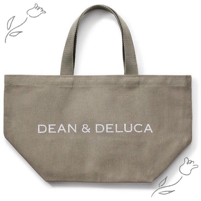 DEAN & DELUCA(ディーンアンドデルーカ)のDEAN & DELUCA チャリティー トートバッグ オリーブ Sサイズ 🎵 レディースのバッグ(トートバッグ)の商品写真