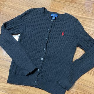 ラルフローレン(Ralph Lauren)のラルフローレン　黒カーデ(カーディガン)