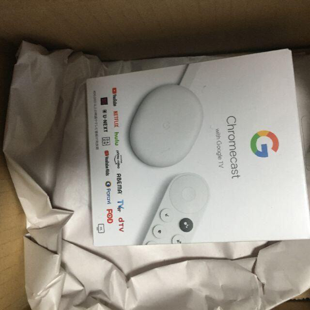 新品　Chromecast with Google TV GA01919-JP スマホ/家電/カメラのテレビ/映像機器(その他)の商品写真