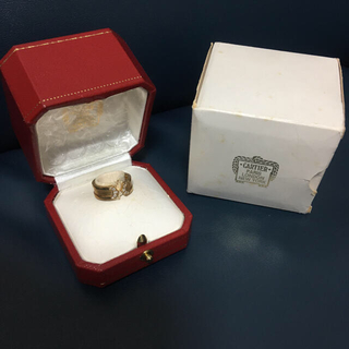 カルティエ(Cartier)のカルティエ C2ダイヤリング　指輪 K18YG(750）イエローゴールド×ダイヤ(リング(指輪))
