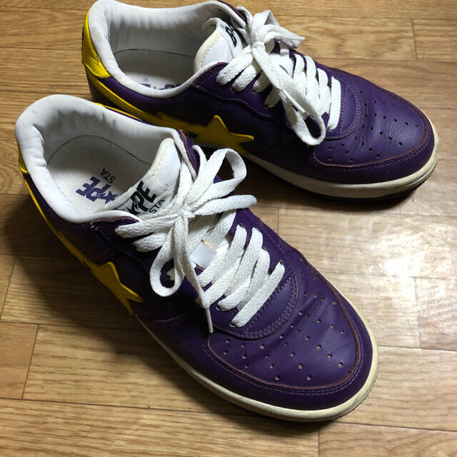 BAPESTA パープル✖︎イエロー 2