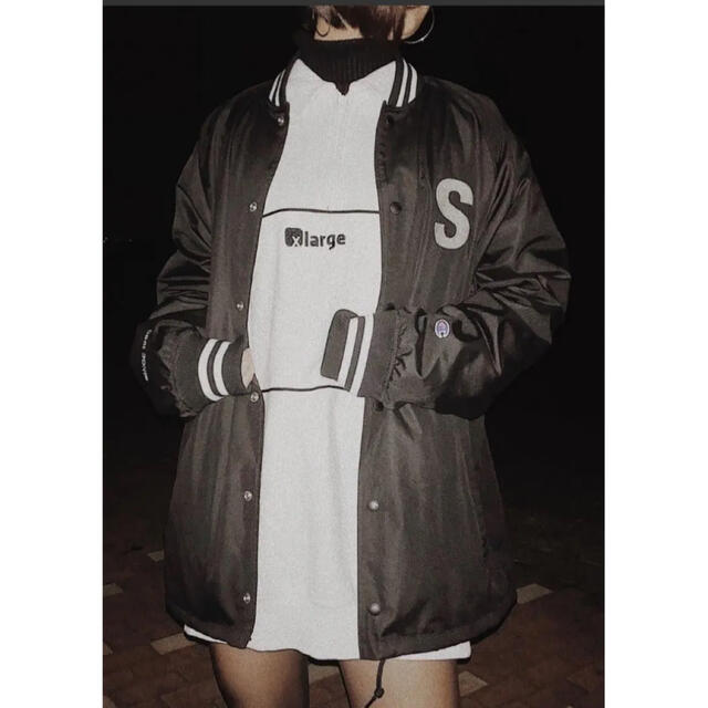 Champion stussy コーチジャケット