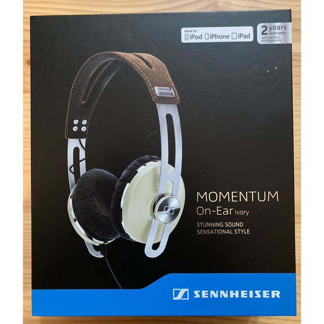 SENNHEISER - 有線ヘッドホン SENNHEISER MOMENTUM ON-EAR IVORY SENNHEISER - 有線ヘッドホン SENNHEISER MOMENTUM ON-EAR IVORY