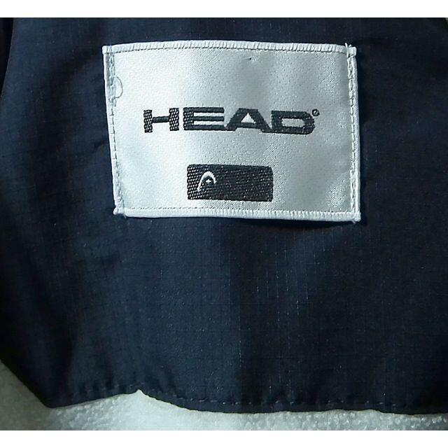 HEAD(ヘッド)の古着☆ヘッド☆Head☆裏フリースナイロンパーカージャケット☆紺長袖☆テニス レディースのジャケット/アウター(ナイロンジャケット)の商品写真