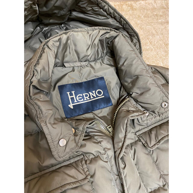 HERNO ダウン ジャケット 50（L相当）の通販 by キヨちゃん｜ヘルノならラクマ - 最終売切（極美品）HERNO ヘルノ フード 新作超特価