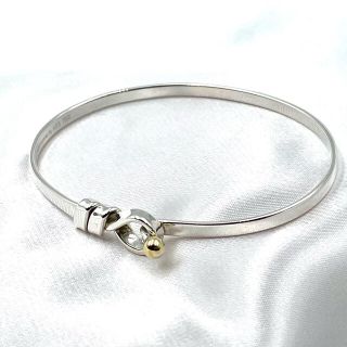 期間限定❗️TIFFANY\u0026Co.フックバングル　美品