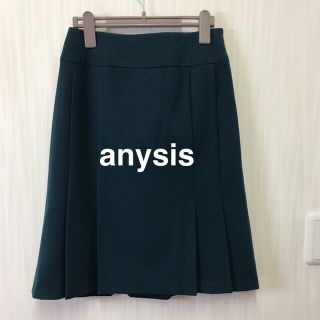 エニィスィス(anySiS)のanysis  秋冬スカート(ひざ丈スカート)