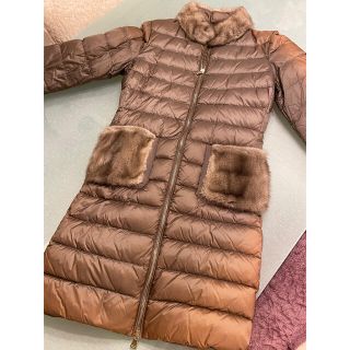 モンクレール(MONCLER)のモンクレール　ミンク　ダウンコート(ダウンコート)