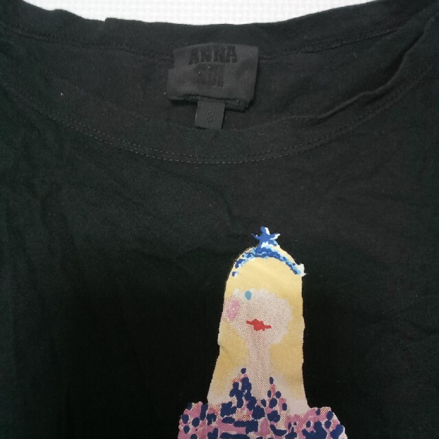 ANNA SUI(アナスイ)のANNA  SUI Tシャツ　USA製　Sサイズ レディースのトップス(Tシャツ(半袖/袖なし))の商品写真