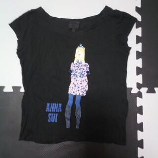 アナスイ(ANNA SUI)のANNA  SUI Tシャツ　USA製　Sサイズ(Tシャツ(半袖/袖なし))