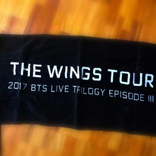 ボウダンショウネンダン(防弾少年団(BTS))のbts wings ツアータオル(アイドルグッズ)