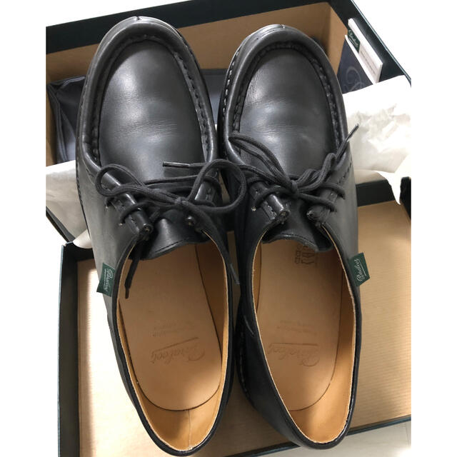 Paraboot(パラブーツ)の【美品】パラブーツ(Paraboot) ミカエル(MICHAEL) ブラック メンズの靴/シューズ(ブーツ)の商品写真