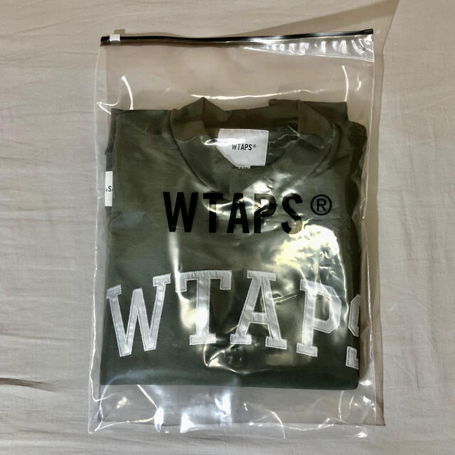 WTAPS 20AW COLLEGE MOCK NECK オリーブ L