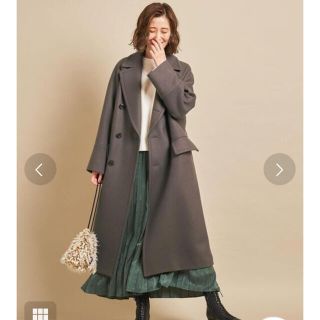 【最高級】ユナイテッドアローズ/18AW/ロングPコート/ウール