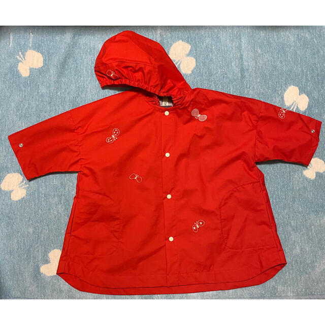 ミナペルホネン キッズ レインコート ちょうちょ 90 美品 | フリマアプリ ラクマ
