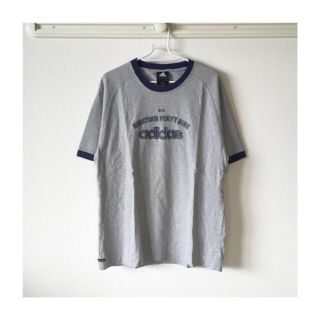 アディダス(adidas)のadidas 刺繍ロゴ トリムＴシャツ(Tシャツ/カットソー(半袖/袖なし))