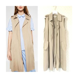 ザラ(ZARA)のイイね不要様専用！ZARAベスト(ベスト/ジレ)