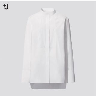 ユニクロ(UNIQLO)のmoca ☆様専用　+Ｊ スーピマコットンタックシャツ　ユニクロ(シャツ/ブラウス(長袖/七分))