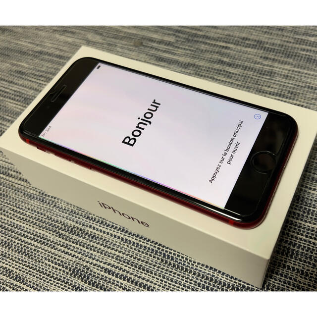 iPhone se2 64GB レッド　SIMロック解除済み