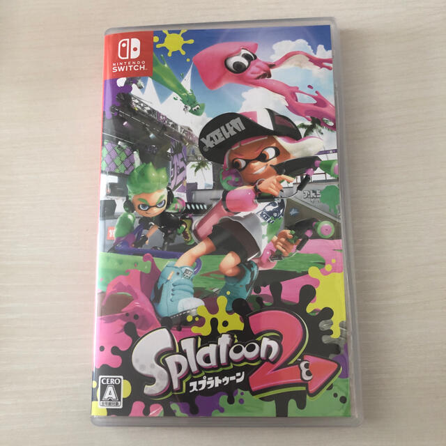 Nintendo Switch(ニンテンドースイッチ)のスプラトゥーン2   エンタメ/ホビーのゲームソフト/ゲーム機本体(携帯用ゲームソフト)の商品写真