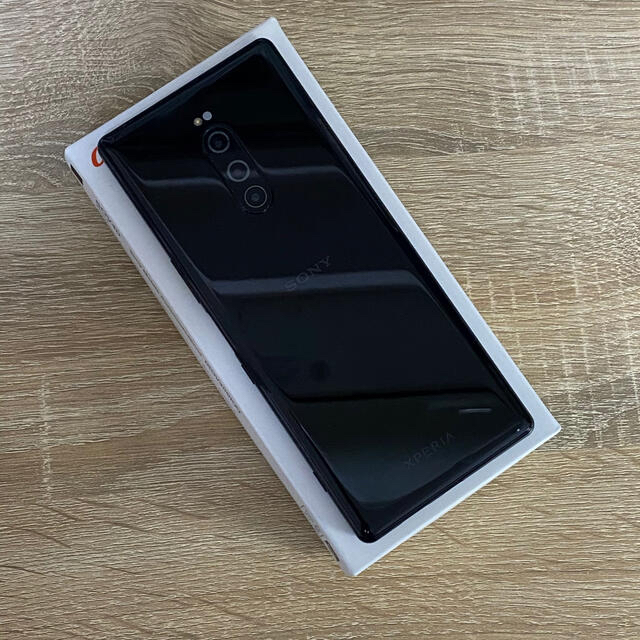 ソニー Xperia 1 SOV40 ブラック　simフリー