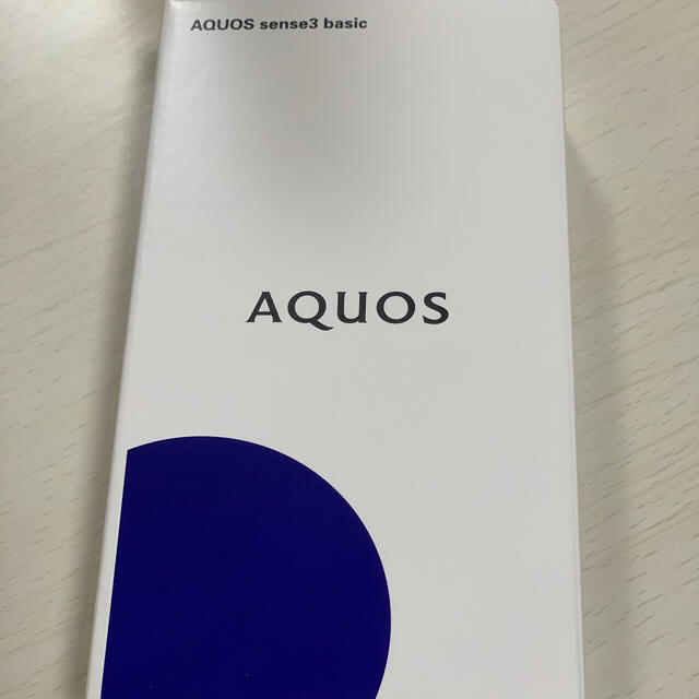 AQUOS sense3 basic ブラック スマートフォン本体