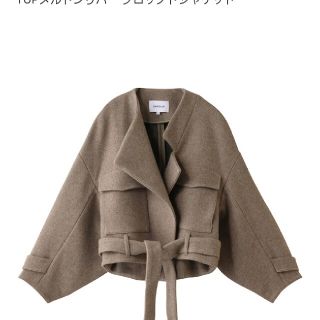 TOPメルトンリバー クロップドジャケット | エンフォルド ジャケット