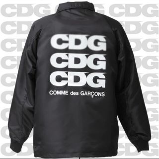 CDG コムデギャルソン ボア付き コーチジャケット ナイロンジャケット L-