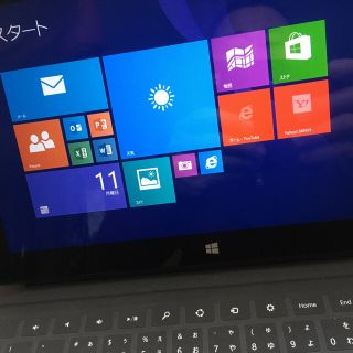 マイクロソフト(Microsoft)のsurface RT Microsoft 32g(ノートPC)