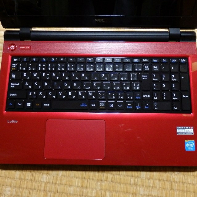 NEC - NEC ]LaVie S PC-LS150TSR [ルミナスレッド］の通販 by ...