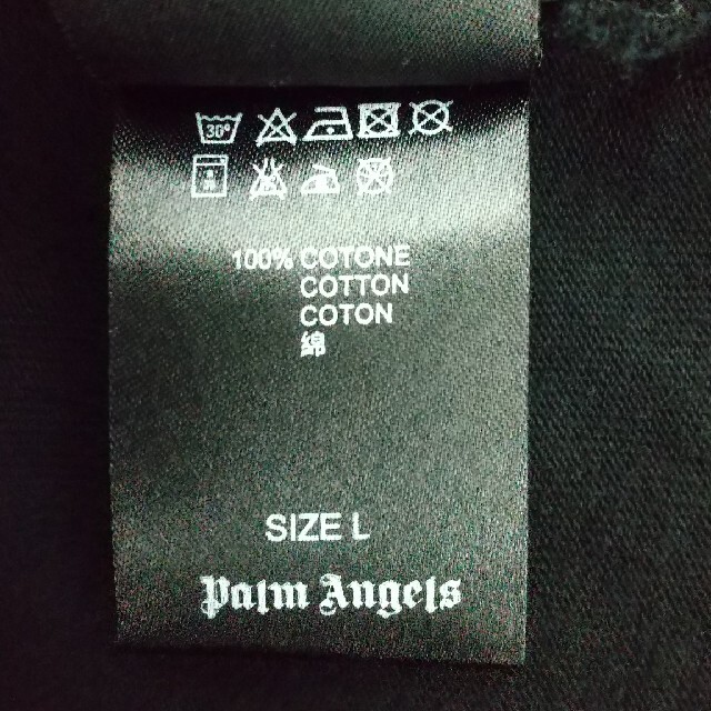 palm Angels  Tシャツ  黒 メンズのトップス(Tシャツ/カットソー(半袖/袖なし))の商品写真