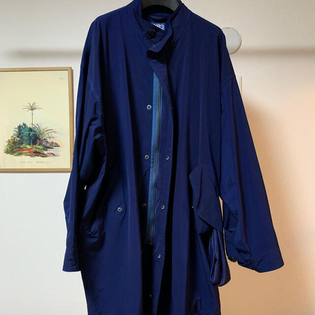 porter classic ストレッチナイロン ミリタリーコート online shop