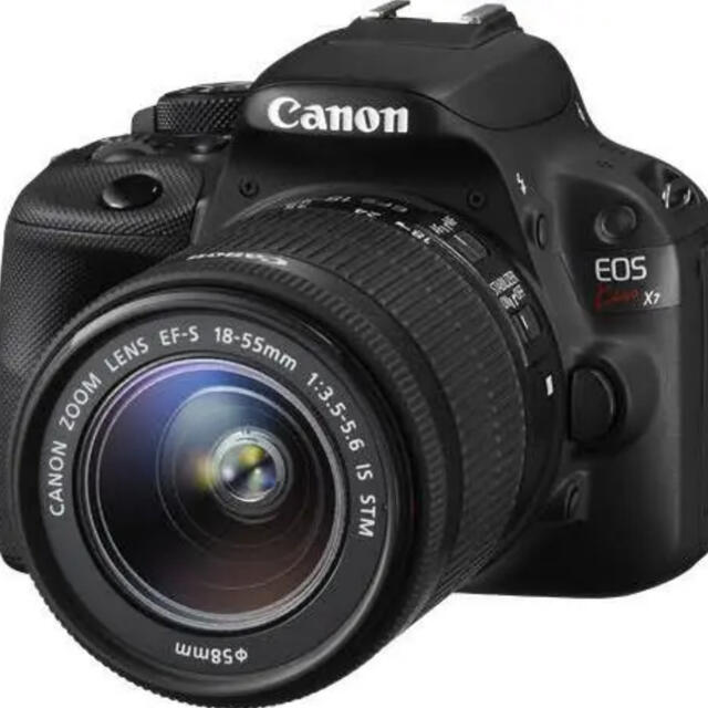 箱・付属品付き】Canon EOS KISS X7 ダブルレンズセット 箱・付属品付き】Canon EOS KISS X7 ダブルレンズセット