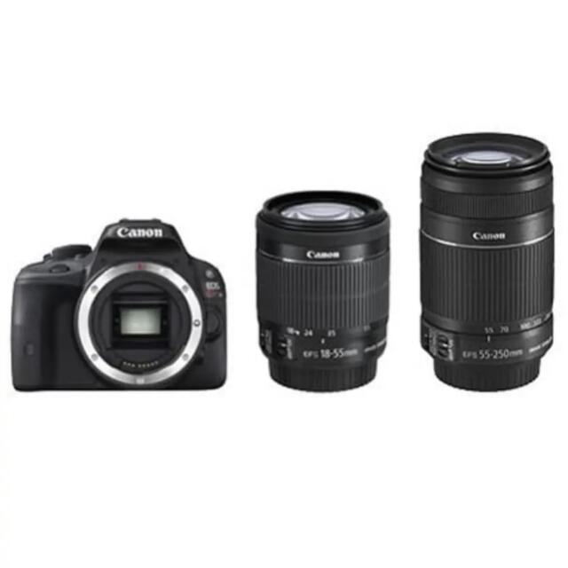 箱・付属品付き】Canon EOS KISS X7 ダブルレンズセット 箱・付属品付き】Canon EOS KISS X7 ダブルレンズセット