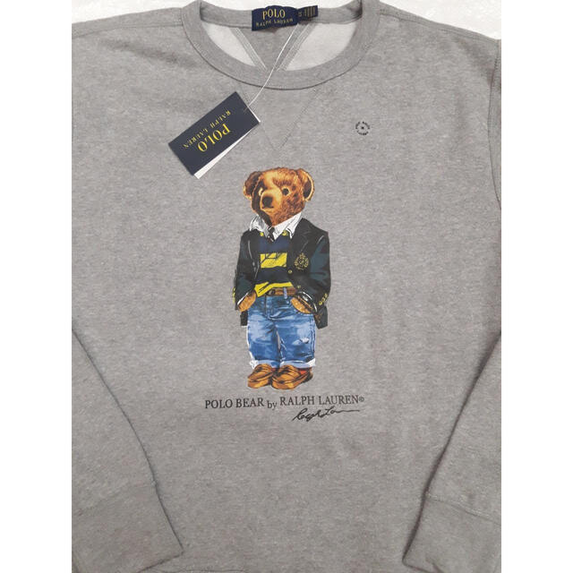 POLO RALPH LAUREN(ポロラルフローレン)の新品未使用 ポロラルフローレン ポロベア トレーナー 裏起毛 タグ付き メンズのトップス(スウェット)の商品写真