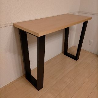 カウンターテーブル 楓の木MDF(バーテーブル/カウンターテーブル)