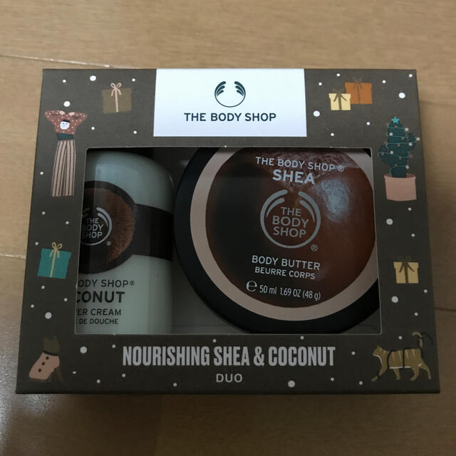 THE BODY SHOP(ザボディショップ)のナッティボックスギフト　THE BODY SHOP ボディークリーム　 コスメ/美容のボディケア(ボディクリーム)の商品写真