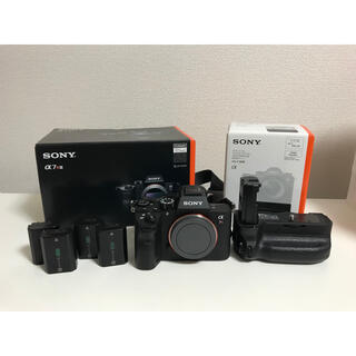 α7r3   α7rⅢ  純正グリップセット  (期間限定)送料負担中