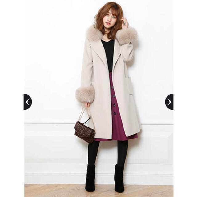 JUSGLITTY ジャスグリッティー コート ファー www.withmandy.com